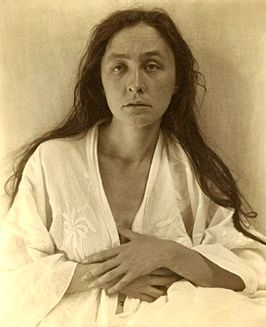 Georgia O'Keeffe in 1918, foto: Alfred Stieglitz