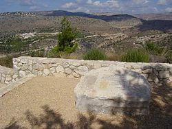 View from Arbel Hill in Yuvalim