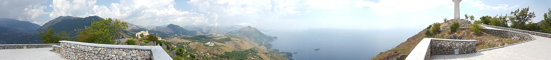 Vista dal Cristo Redentore Maratea