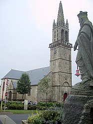 The church in Kersaint-Plabennec