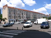 Ang nag-unang square sa champagne-sur-seine