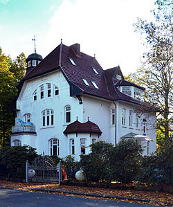 Skyline of Bokholt-Hanredder