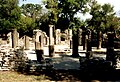 Tàn tích một nhà thờ tại Butrint, Albania.