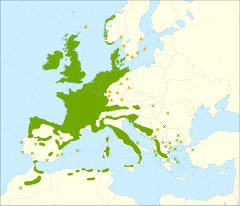 Mapa zasięgu