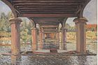 Under the Bridge at Hampton Court, 1874, Kunstmuseum Winterthur, Switzerland