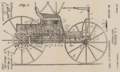 Patent Drawing for the Duryea Road Vehicle