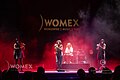 Tanxugueiras are a Galician folk trio formed in 2016. The group aim to bring a modern sound to traditional Galician music by merging folk sounds with pop and world music influences. Their music focuses on themes such as the understanding between peoples, the defence of the Galician language and culture, and women's empowerment.