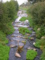 Fluss Temnitz in der Nähe von Garz