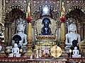 Main vedi inside Parshvanath-Padmavati temple