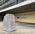 Robert Schuman-monument in Brussel