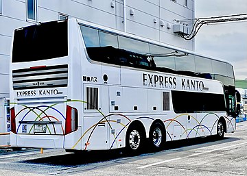 関東バス夜行高速バス用アストロメガ12号車