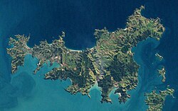 Te Matuku Bay is the southern-most bay pictured