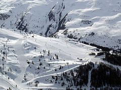 Le massif de la Sétaz.