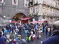 La pescheria da piazza Alonzo di Benedetto.