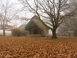 Chapel of St Francis of Assisi, at the railway stop at Val just outside of Greylingstad.