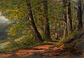 In the park (Forest of Fontainebleau, 1872) Tretyakov Gallery