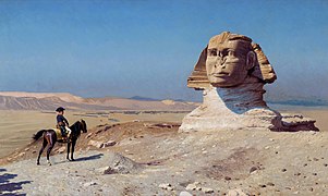 Bonaparte devant le Sphinx (1867-1868), San Simeon, Hearst Castle.