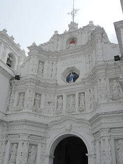 Facade o the kirk o Ciudad Vieja