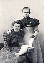 Olena Pchilka with Lesya Ukrainka