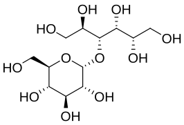 Structuurformule van maltitol