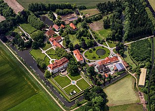 Luchtfoto (2014) Schloss Harkotten