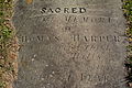 Grave dated 1818, cemetery of St Mary's Anglican Church