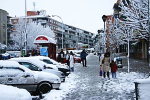 Vista no inverno