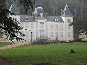 Le château d'Aine, à Azé.