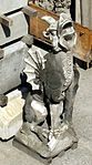 Gargoyle from Cologne Cathedral under reconstruction