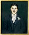 Retrato de Marcel Proust aos 21 anos, por Jacques Emile Blanche.