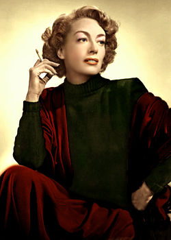 Joan Crawford árið 1936.