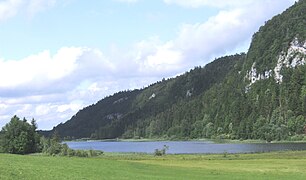 Un des lacs d'Étival