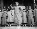 Elevinnen einer Tanzschule in Peking, 1934