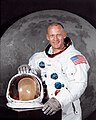 Q2252 Buzz Aldrin op 16 april 1969 geboren op 20 januari 1930