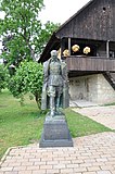 statua raffigurante Josip Broz Tito, la statua risale al 1950