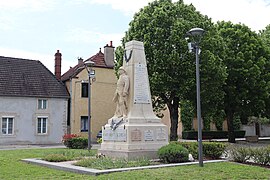 Monument aux morts de Trouhans.