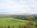 The Cliviger gorge that cuts through the Pennines into Yorkshire.