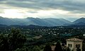 Il Feletto dalla torre del Castello di Conegliano (si distingue Rua)