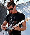 Lead vocalist Alex Turner from Arctic Monkeys