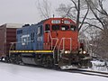 GP9 reconstruite du GTW n°4619 à Kalamazoo, MI.