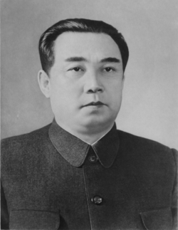 Kim Il-Sung noin vuonna 1966