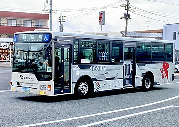 エヴァンゲリオンラッピングが施された501号車