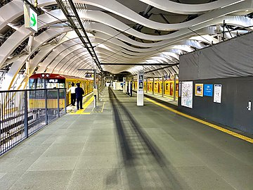 銀座線渋谷駅新ホーム