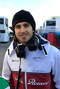 Antonio Giovinazzi v roce 2019