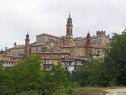 Skyline of Costigliole d'Asti