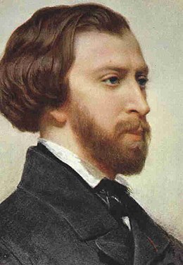 Alfred de Musset-portret (avtor Charles Landelle)