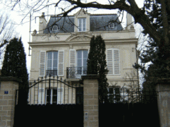 Villa style néoclassique, avenue Brimont.