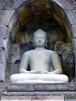 Vairocana Buddha from Borobudur temple, Indonesia, c. 760–830