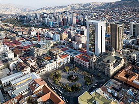 Vista del Casco Urbano Central, Macrodistrito Centro