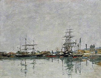 Le quai du Havre, 1887 Fitzwilliam Museum, Cambridge[94]